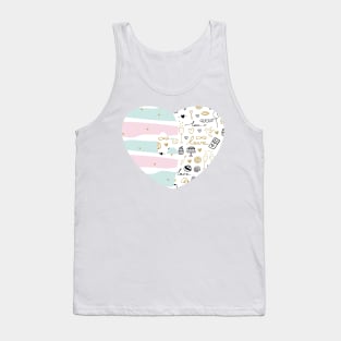 Heart with love Tank Top